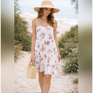 Floral Mini Dress Brandy Melville